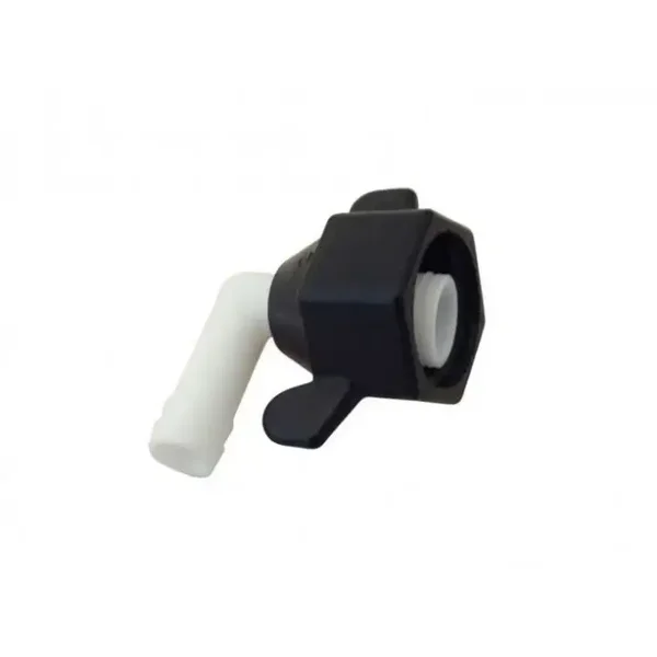 Shurflo kniekoppeling 1/2