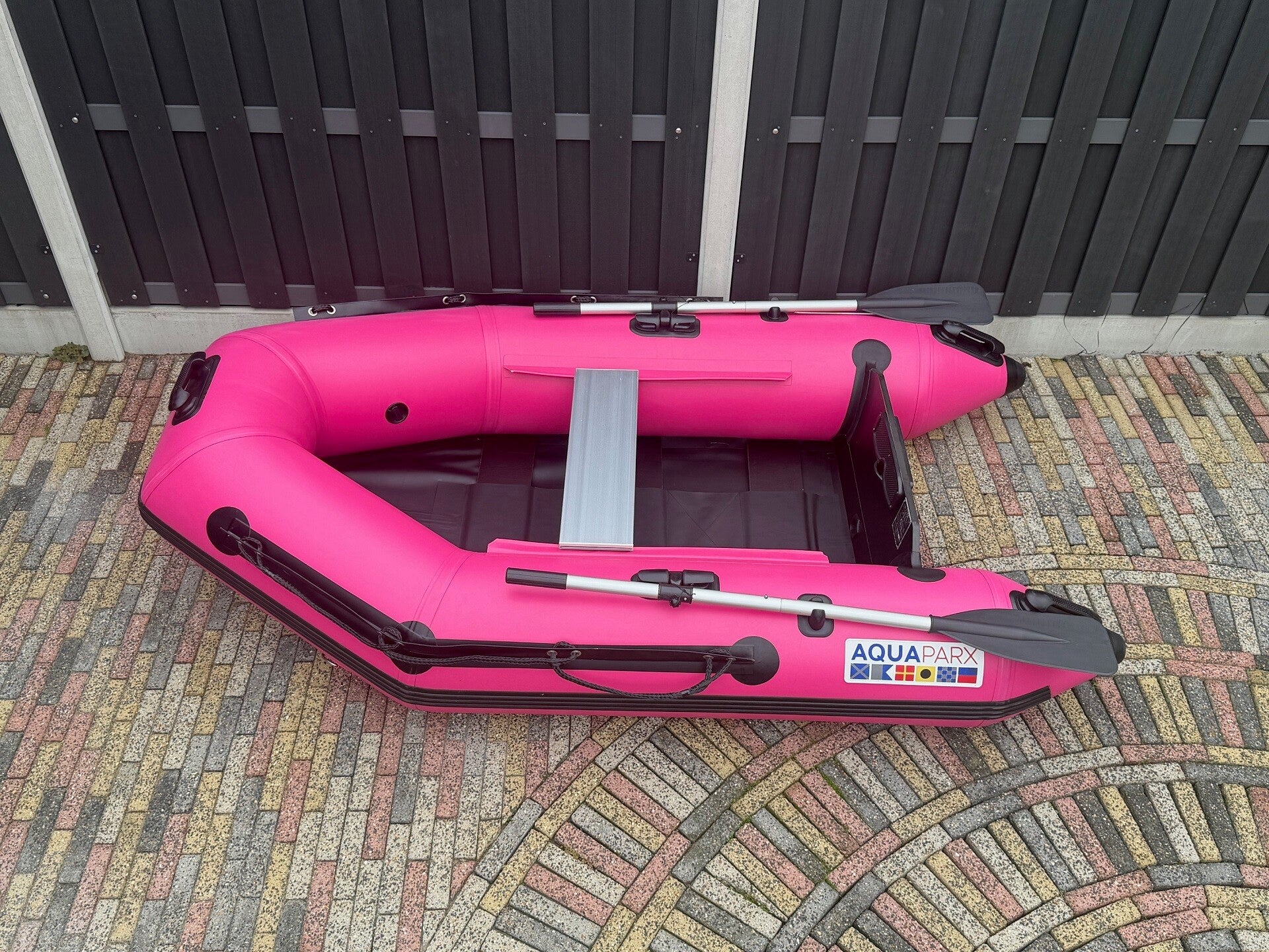 AquaParx 230 Rib Pro Rosé 2.30 x 1.28 tubes Ø 33cm (lattenbodem)