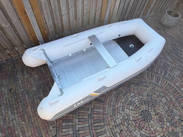 ZAR MINI ALU 11 Showroommodel ! 3.30 x 1.70 tubes Ø 44cm (aluminium vloerdelen /opblaasbare kiel)