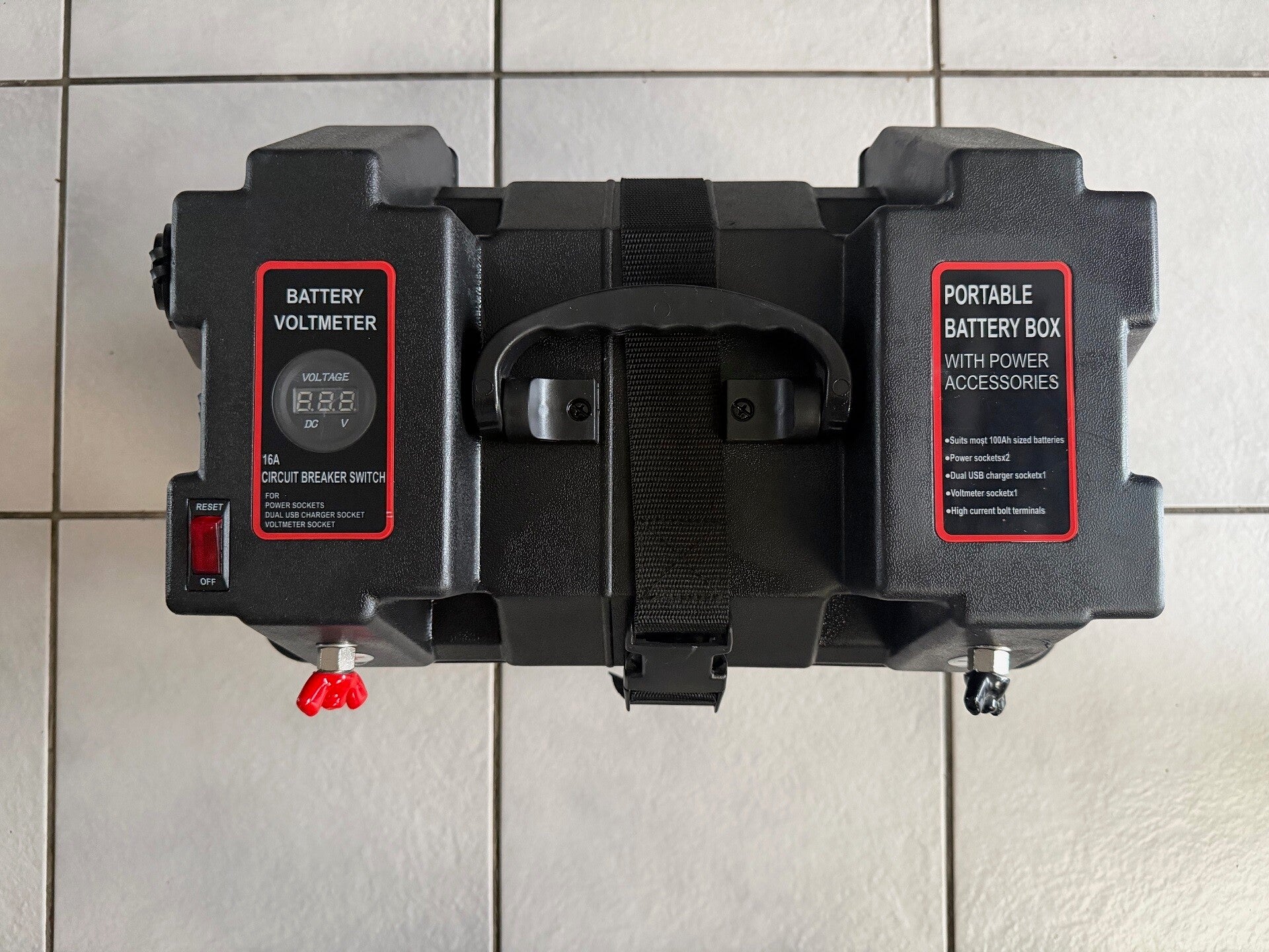 De Luxe Power Center met usb en 2x 12 Volt aansluitingen