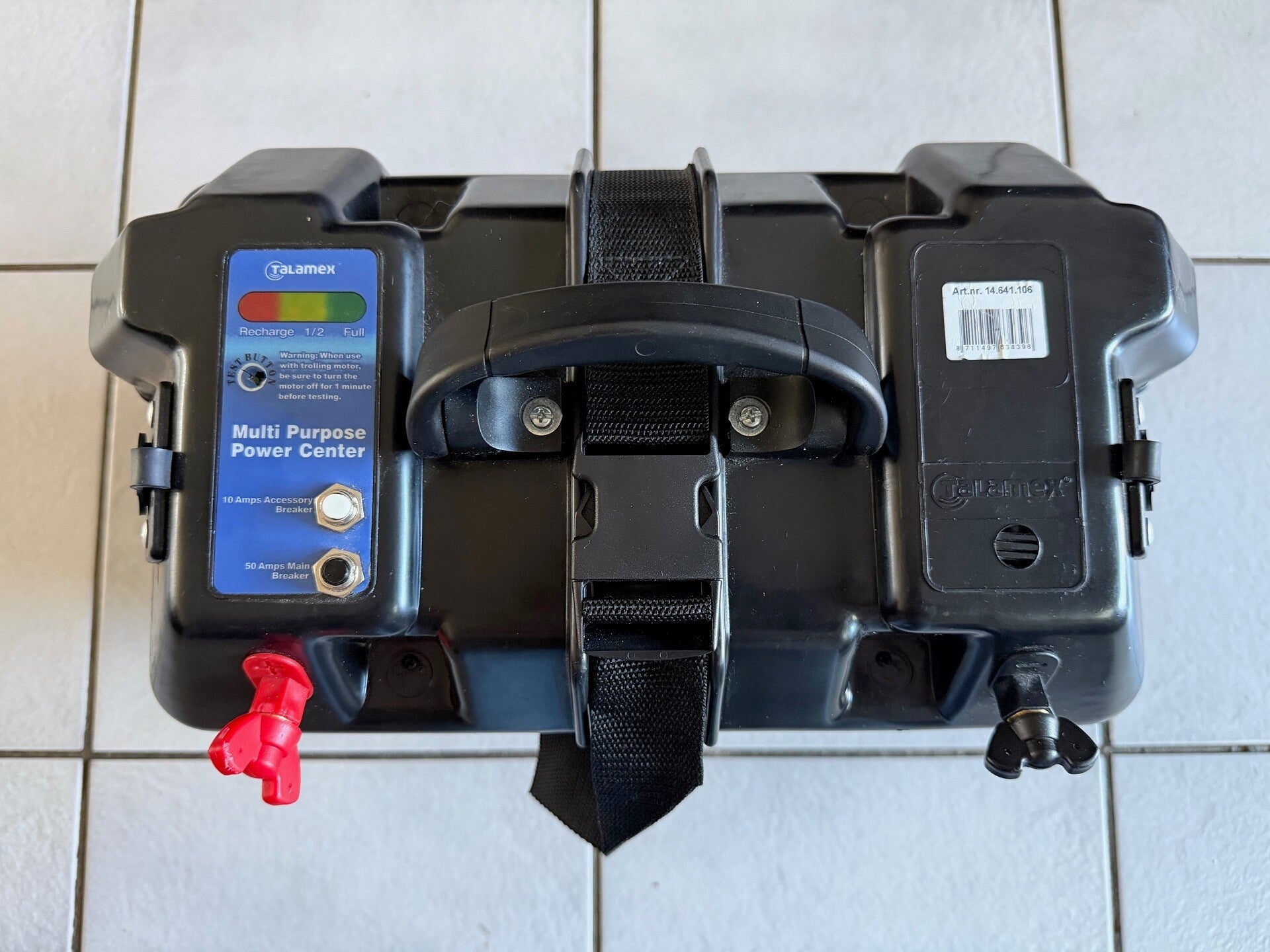 Talamex Power Center 50A geschikt voor 105Ah accu