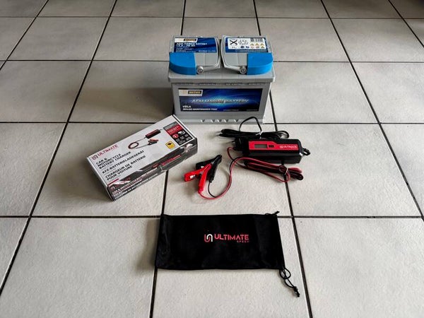 Vetus AGM 70Ah inclusief NIEUWE ! UltimateSpeed accu oplader alleen icm aankoop van een fluistermotor