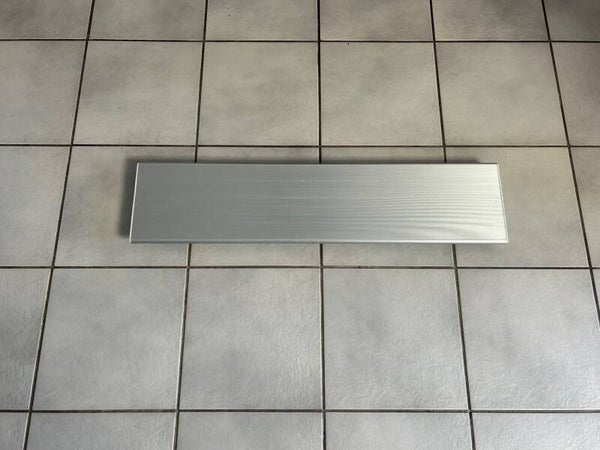 AZB aluminium zitbankje voor rubberboot 85 x 20 cm