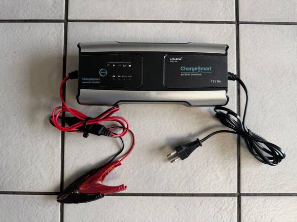 Amarew Smart accu oplader 8A ook voor Lithium / LifeP04
