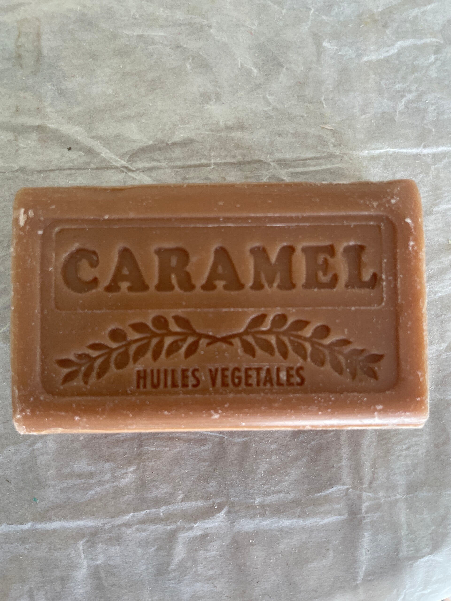 Savon de Marseille , bio, 120 g caramel