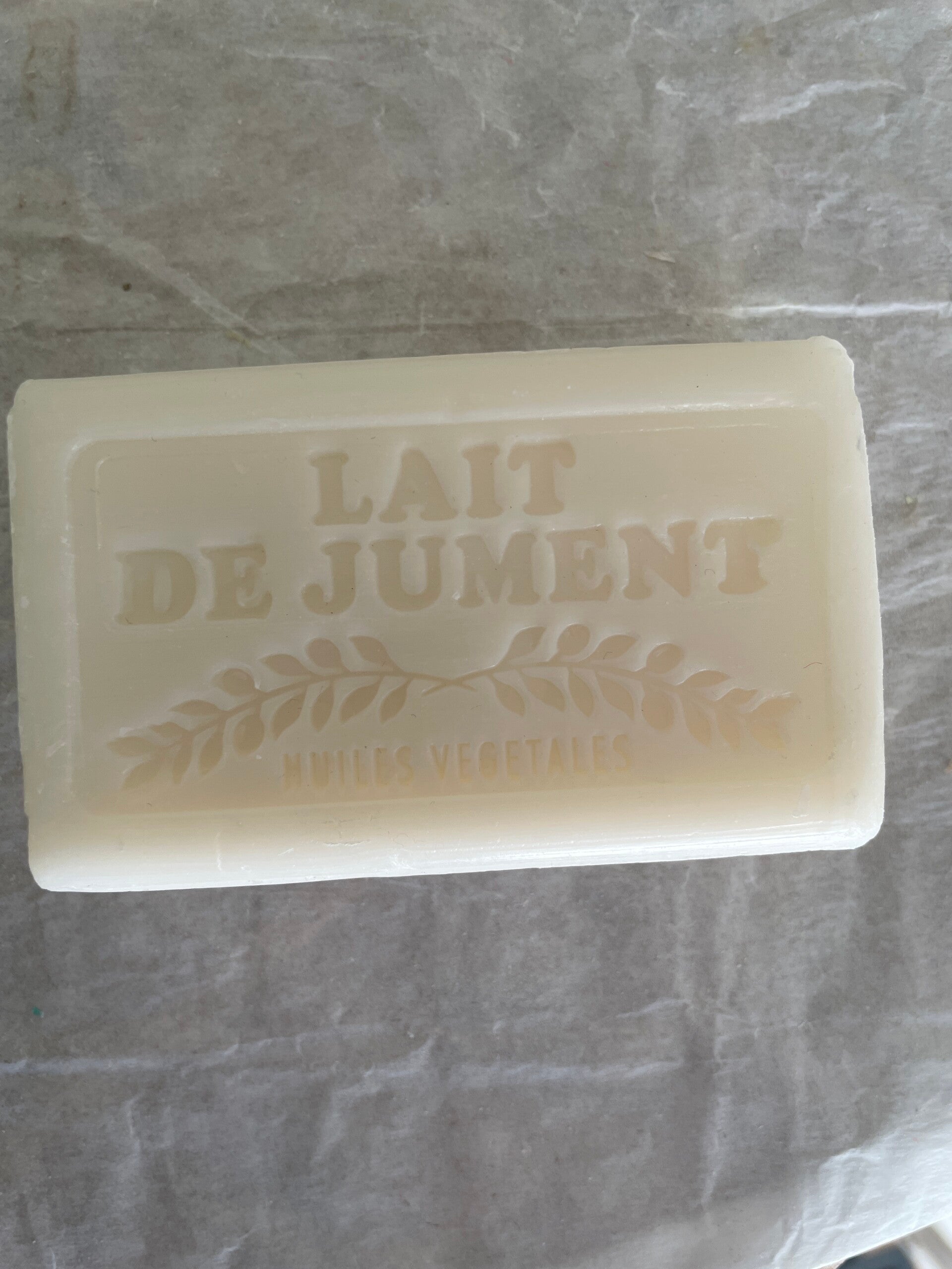 C’est bon Marseille bio, 120 g lait de juments