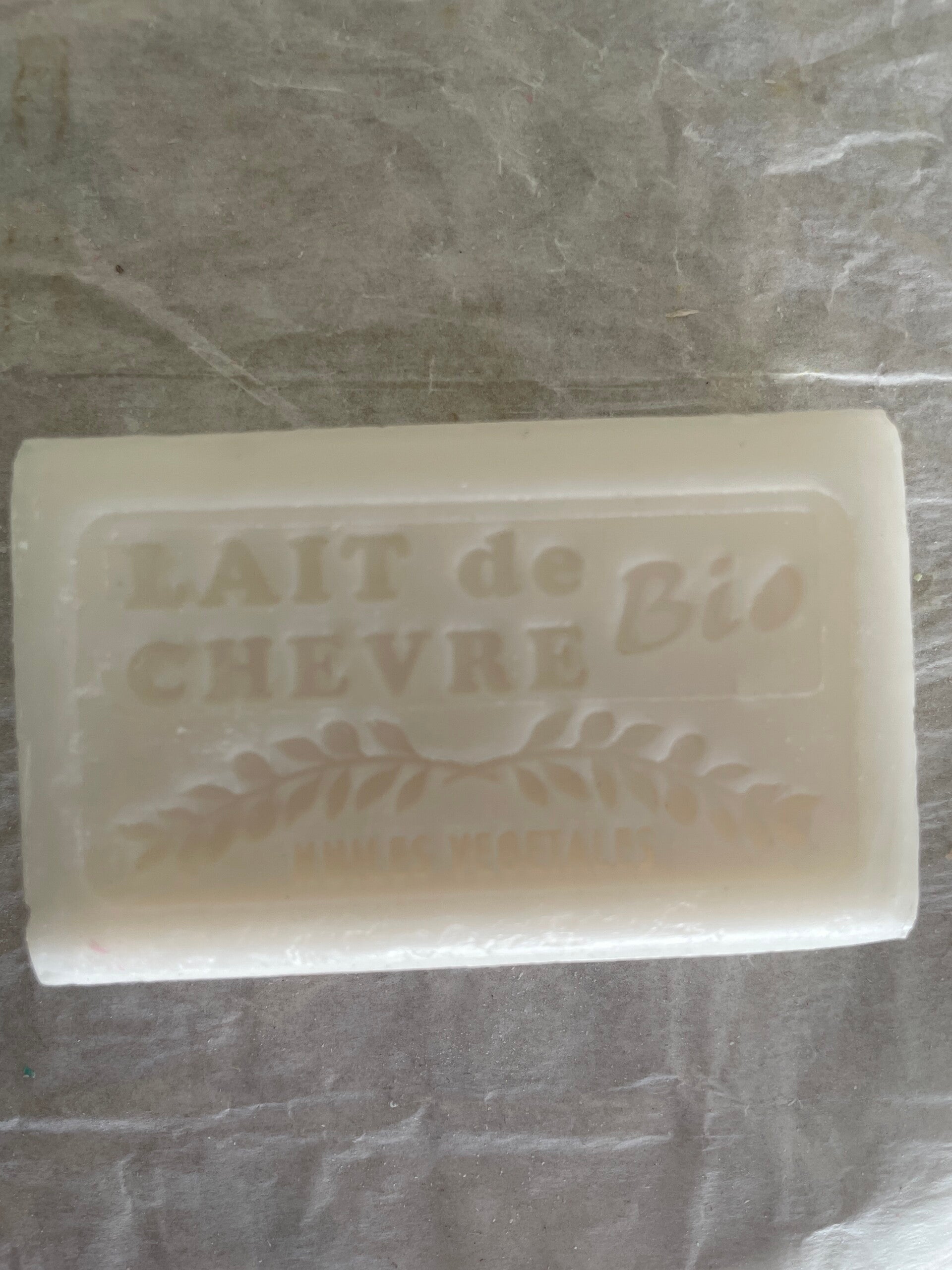 Savon de Marseille bio lait de chèvre 120 g