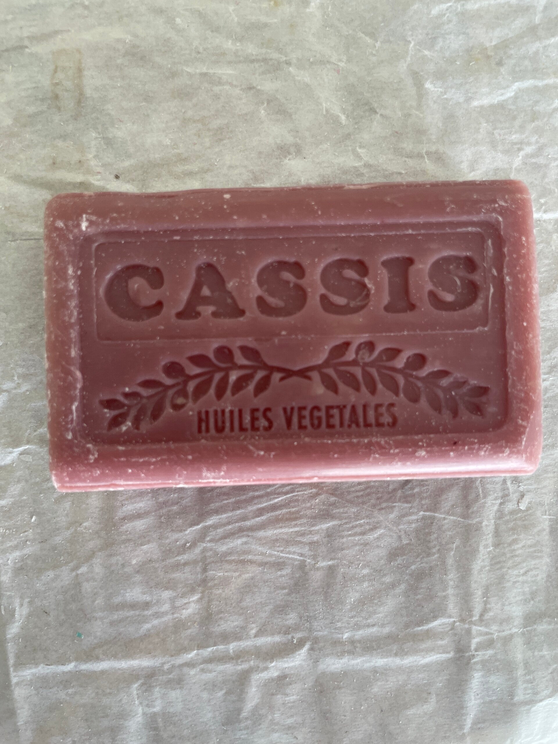 Savon de Marseille , bio cassis 120 g