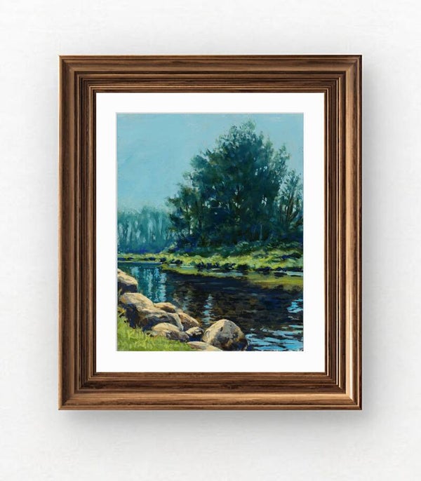 Bend of the Mountain Stream