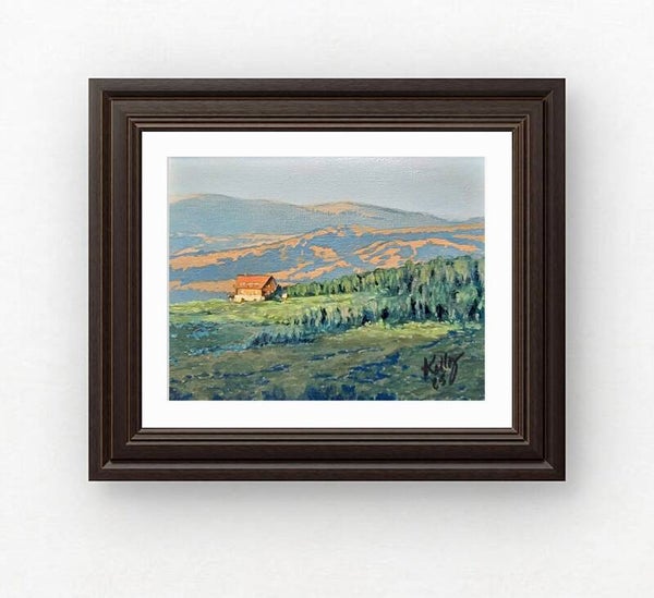 Morning Light in the Mountains