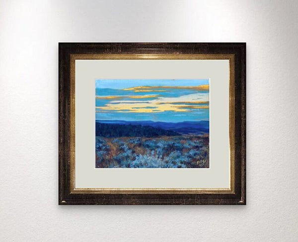 Dusk Across the Valley