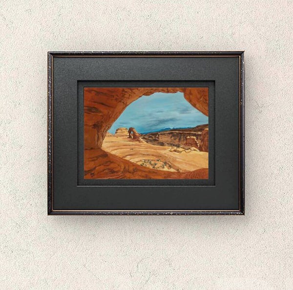 Delicate Arch - Through the Hole