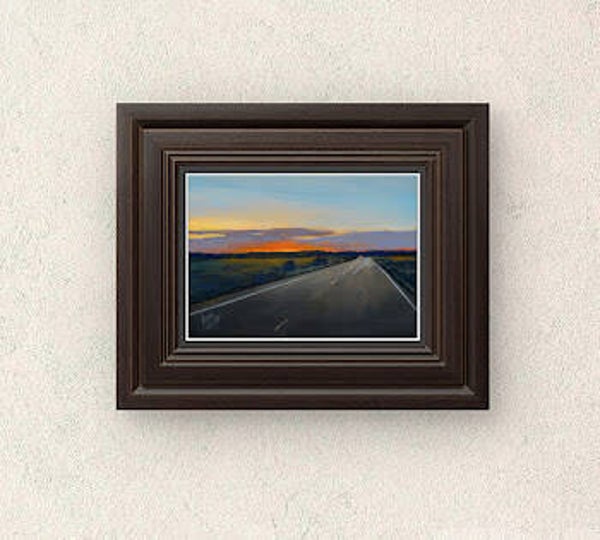Road Home Sunset