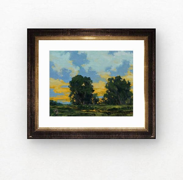 Zion Cliffs - Study of artist "Gregory Stocks"