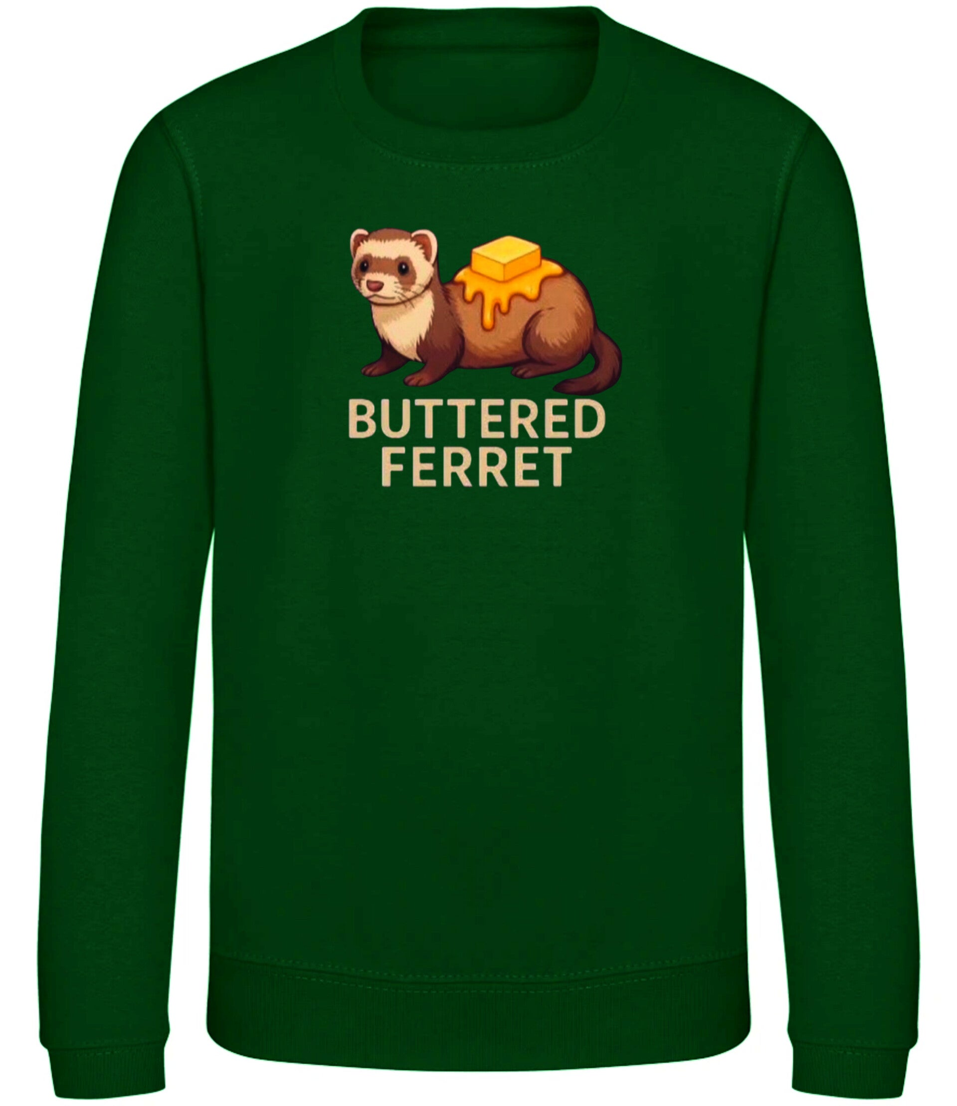 Buttered Ferret Kids Sweatshirt