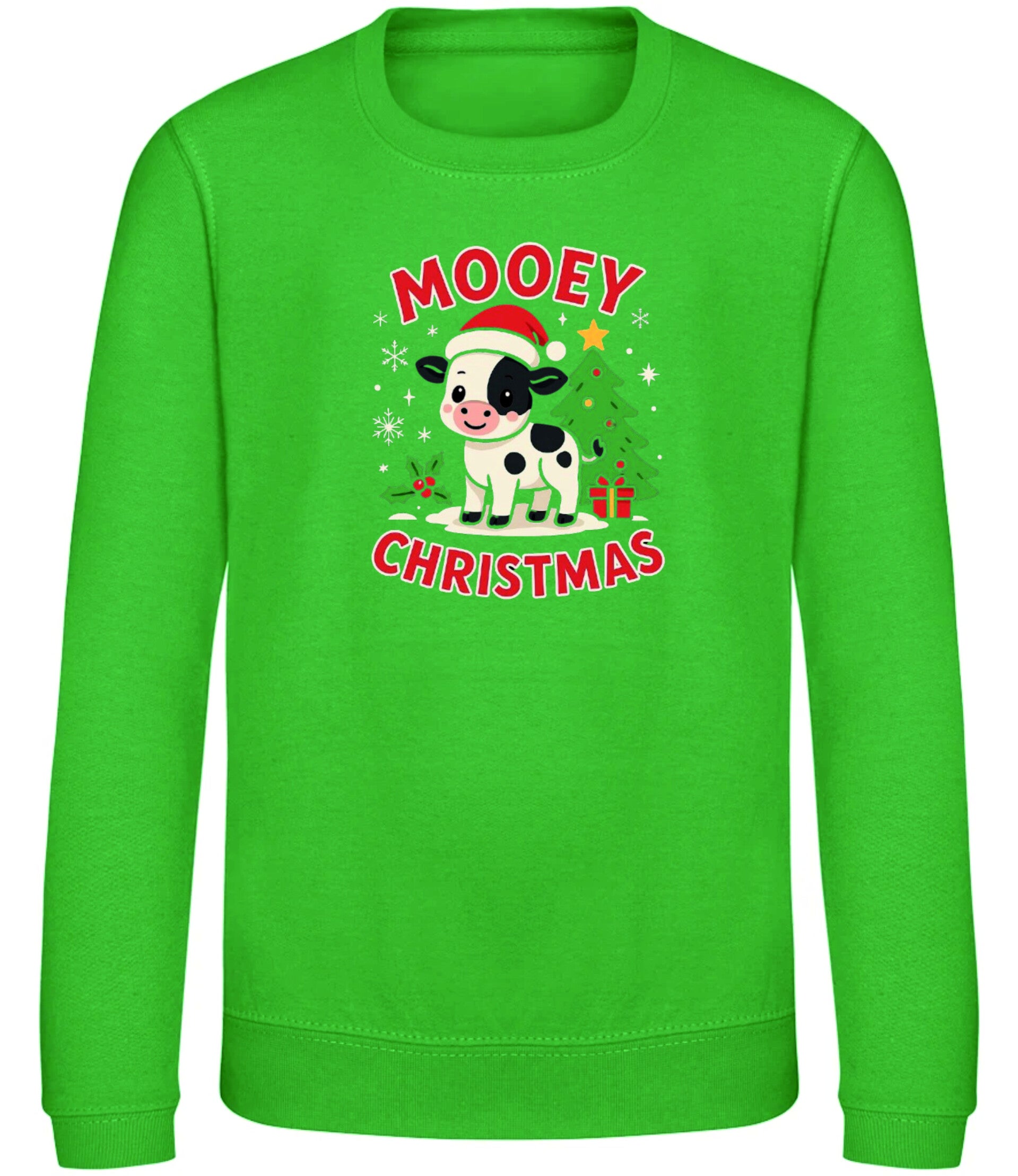Christmas Mooey Kids Sweatshirt