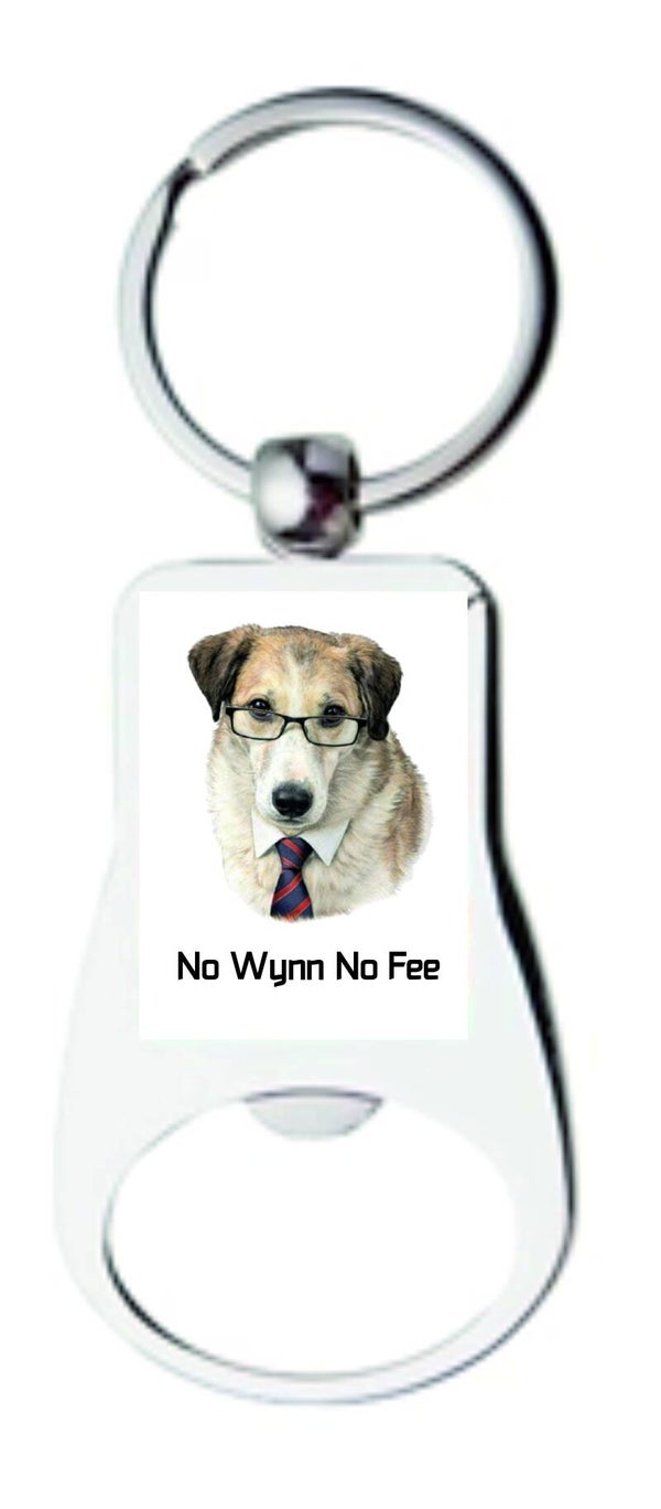 Wynn bottle opener keyring
