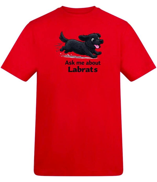 Cartoon Labrat Adult T-shirts