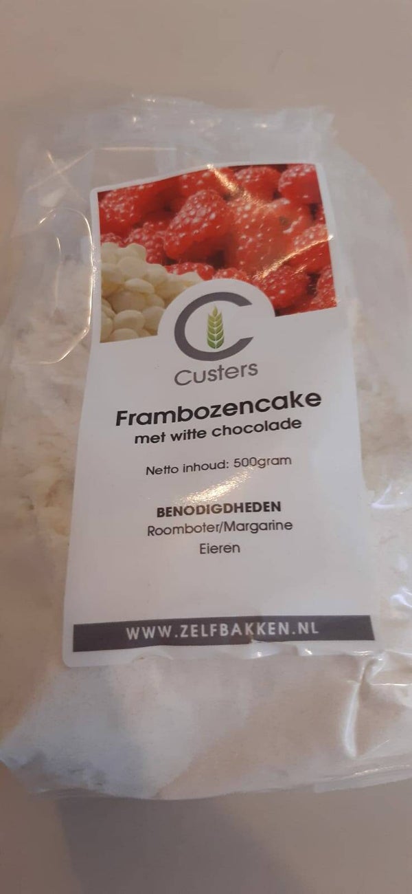 Bakmeel Frambozencake
