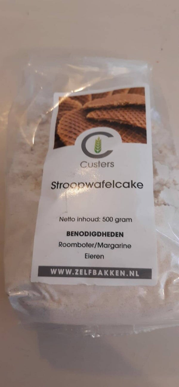 Bakmeel Stroopwafelcake