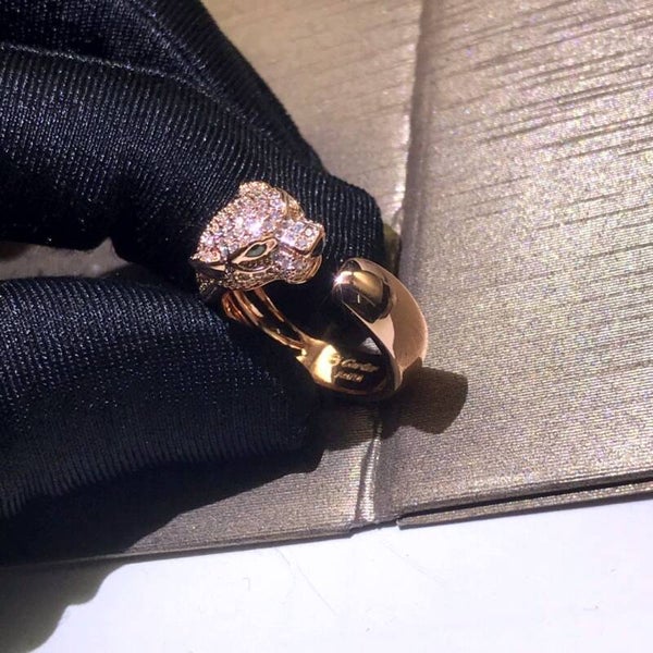 CARTIER Anillo (Plateado, Dorado y Oro Rosa)
