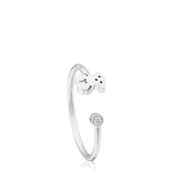 Anillo Tous de oro blanco TOUS Diamonds