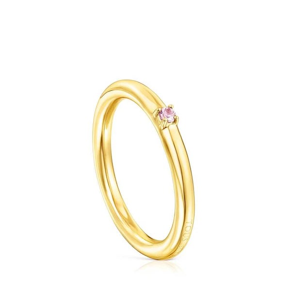 Anillos Tous de plata vermeil