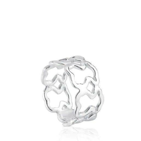 Anillo de plata motivos oso New Carrusel