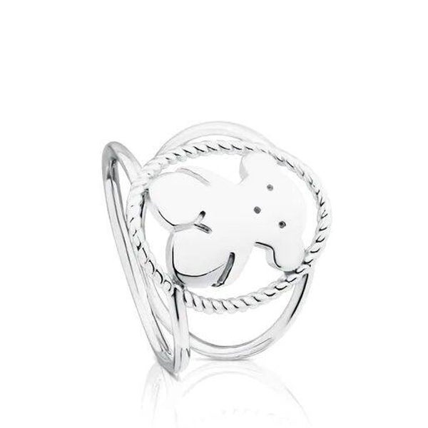Anillo Tous Camee de Plata