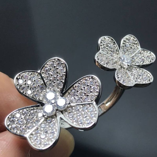 Anillos Van Cleef & Arpels  (Dorado/Oro Rosa/Plateado)