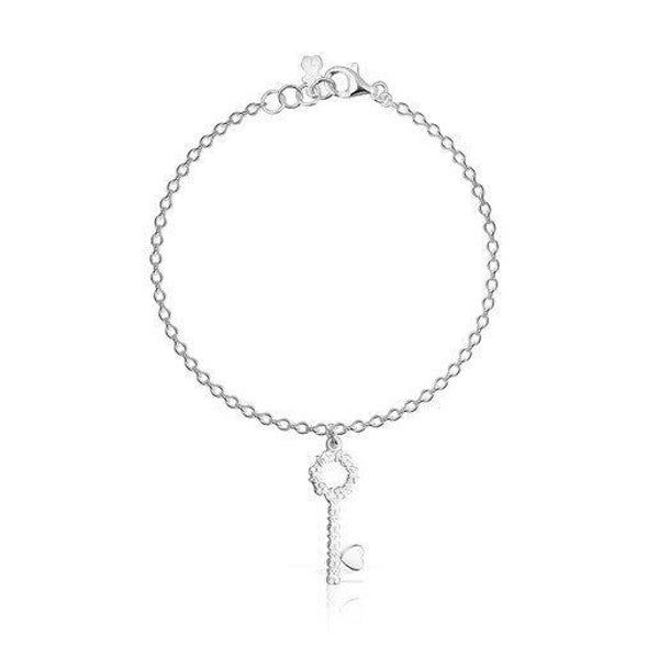 Pulsera Tous  San Valentín llave de Plata