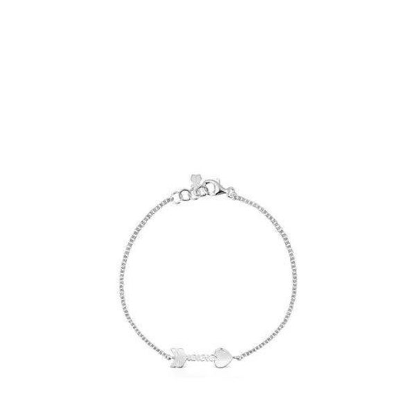 Pulsera San Valentín flecha de Plata