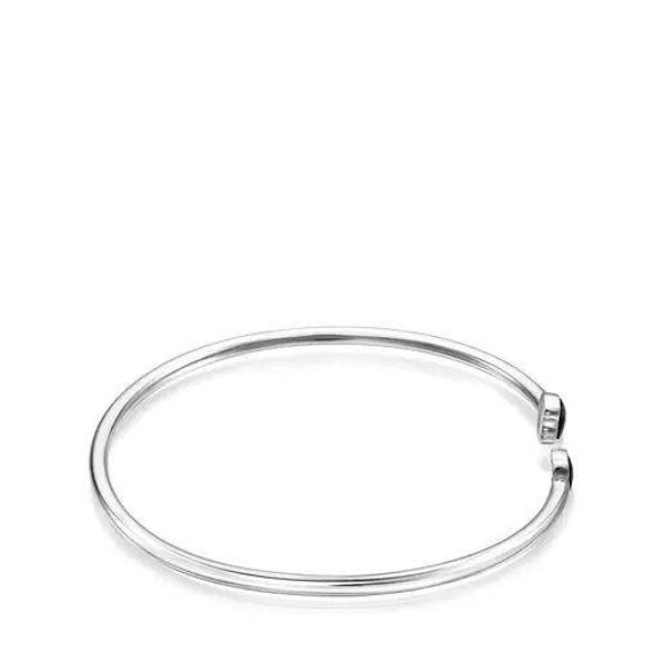 Pulsera de plata con ónix 5,5cm. TOUS Mini Onix