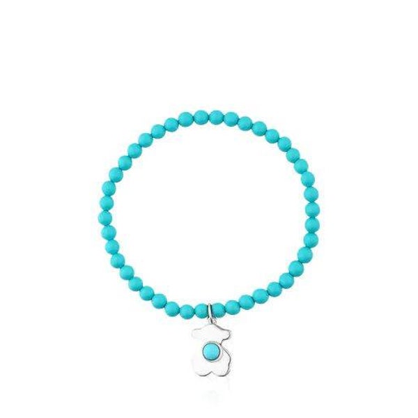 Pulsera Super Power de Cerámicas con Plata