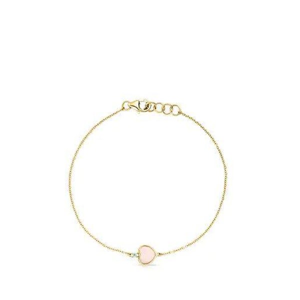 Pulsera de oro con ópalo y topacio TOUS Color
