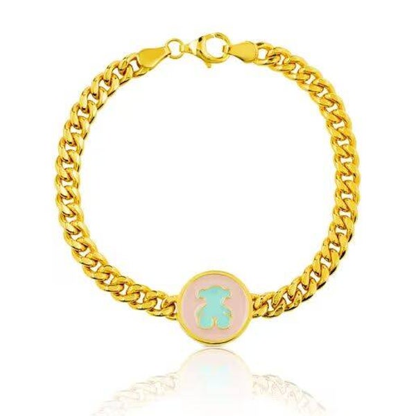 Pulsera Bahia de Plata Vermeil