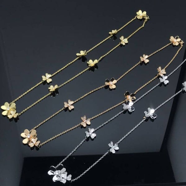 Collar Van Cleef & Arpels  (Dorado/Oro Rosa/Plateado)