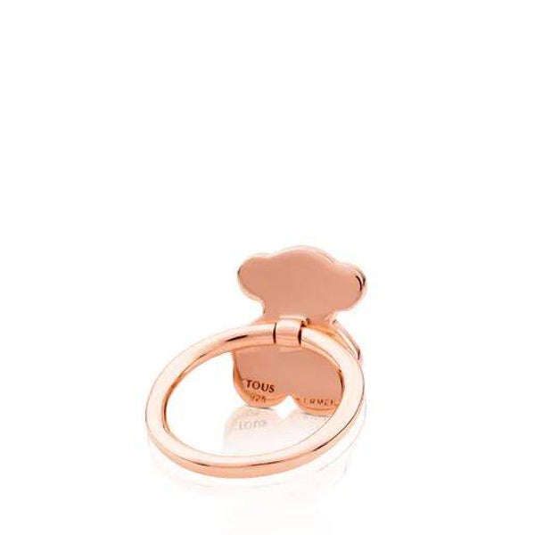 Anillo Tous Join de Plata Vermeil rosa