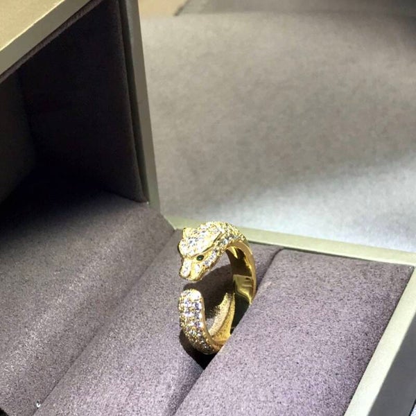 CARTIER Anillo (Plateado, Dorado y Oro Rosa)