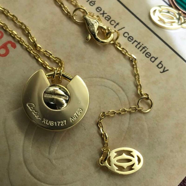 CARTIER Collar (Plateado, Dorado y Oro Rosa)