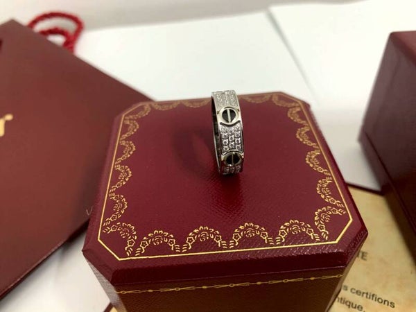 CARTIER Anillo (Plateado, Dorado y Oro Rosa)