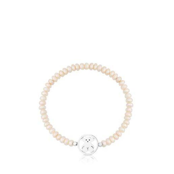 Pulsera Tous Camille de Plata con Perlas
