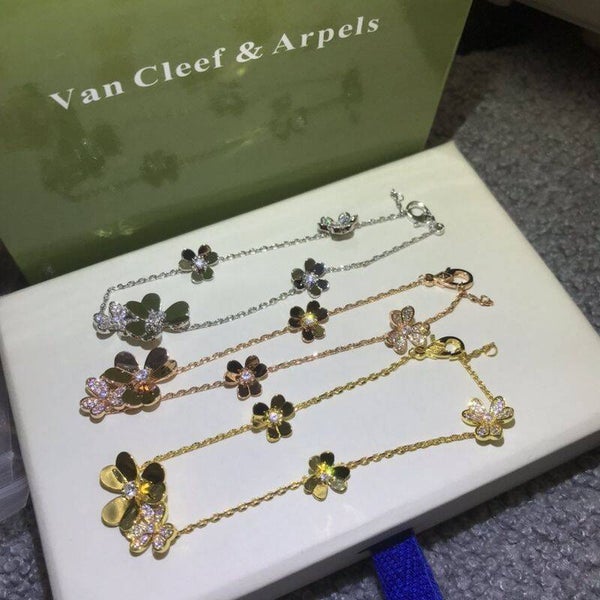 Brazalete Van Cleef & Arpels  (Dorado/Oro Rosa/Plateado)