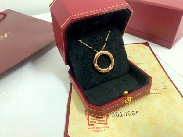 CARTIER Collar (Plateado, Dorado y Oro Rosa)