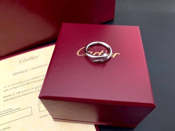 CARTIER Anillo (Plateado, Dorado y Oro Rosa)