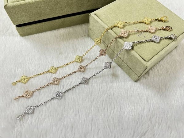 Brazalete Van Cleef & Arpels  (Dorado/Oro Rosa/Plateado)