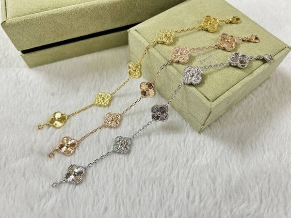 Brazalete Van Cleef & Arpels  (Dorado/Oro Rosa/Plateado)