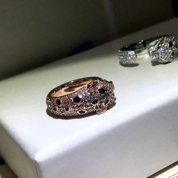 CARTIER Anillo (Plateado, Dorado y Oro Rosa)