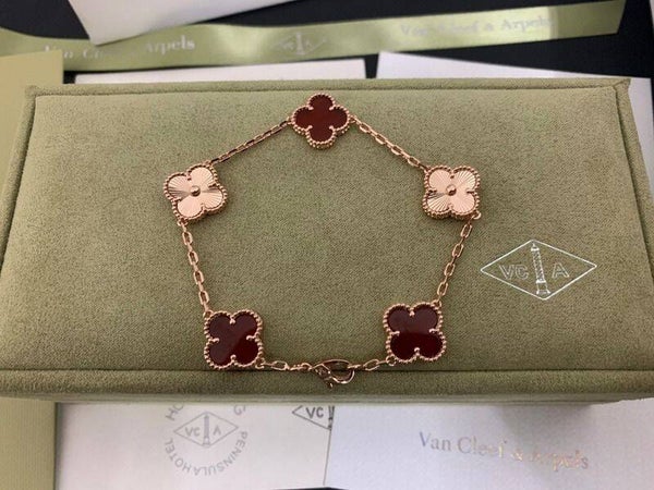 Brazalete Van Cleef & Arpels  (Dorado/Oro Rosa/Plateado)