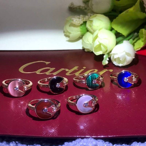 CARTIER Anillo (Plateado, Dorado y Oro Rosa)